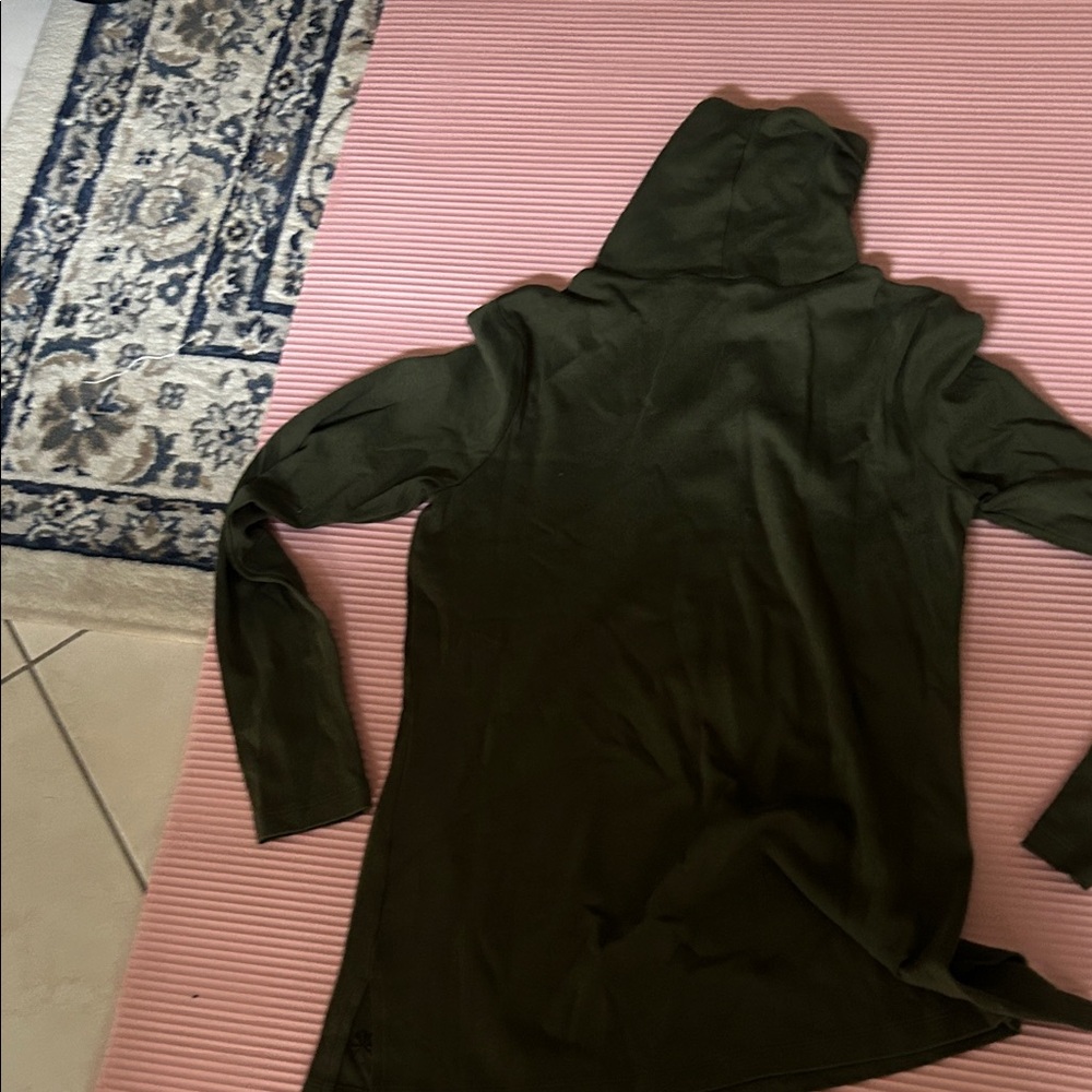 Candace Cameron Bure Olive Green Hoodie